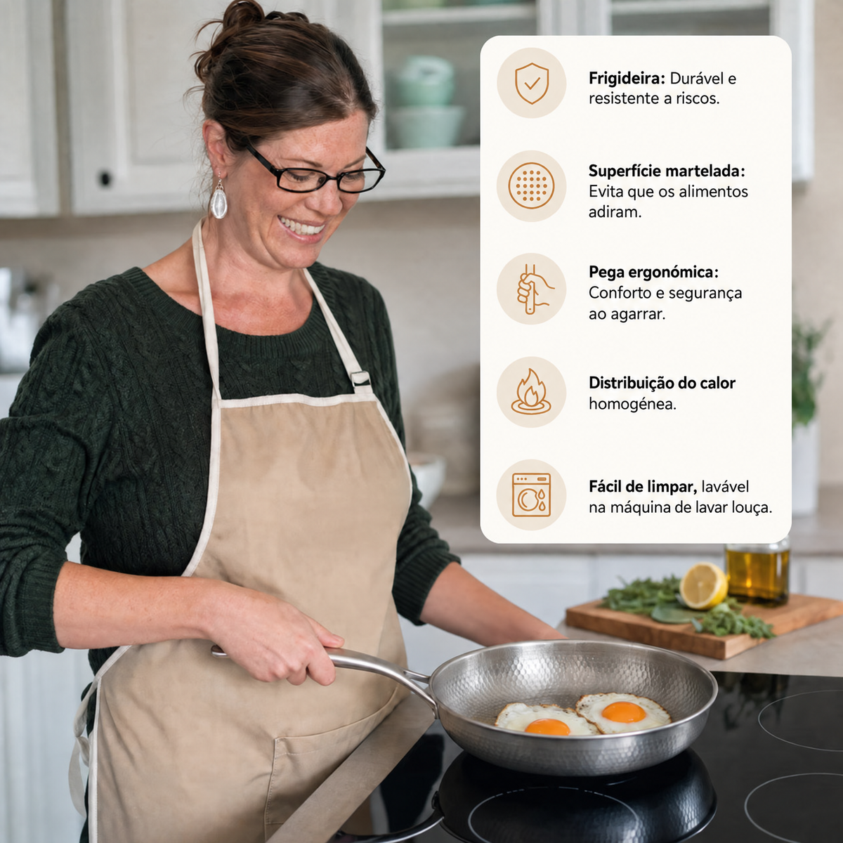 Titaniova® – Frigideira antiaderente de titânio