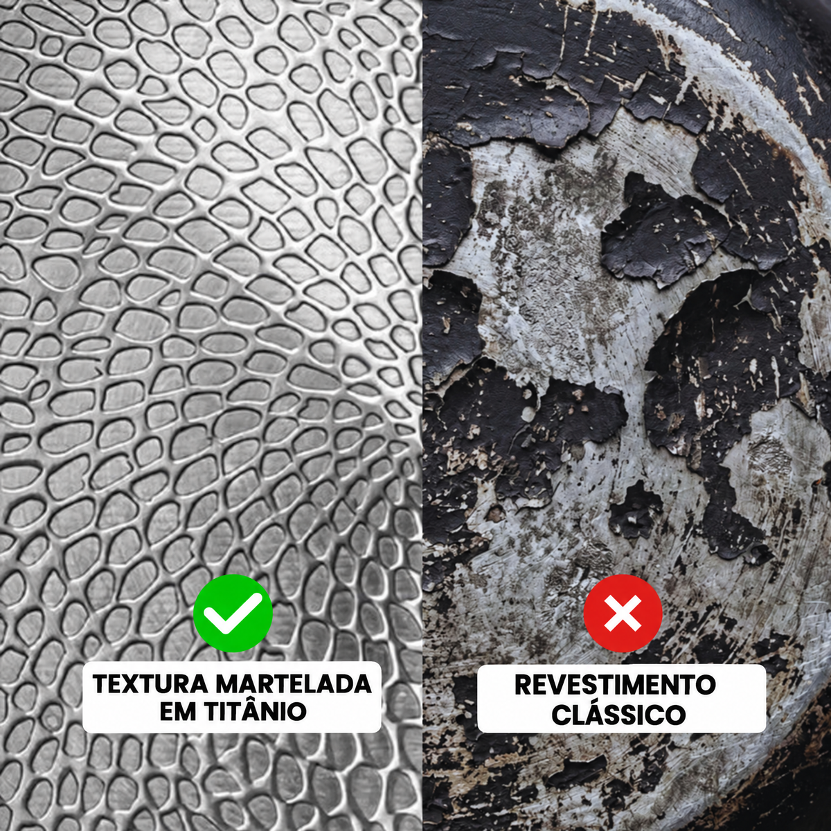 Titaniova® – Frigideira antiaderente de titânio
